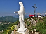 48 Madonnina e S. Messa alla Croce di vetta della Cornagera (1311 m)